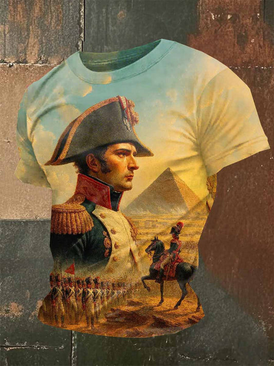 Homme Vintage French Napoleon T-Shirt