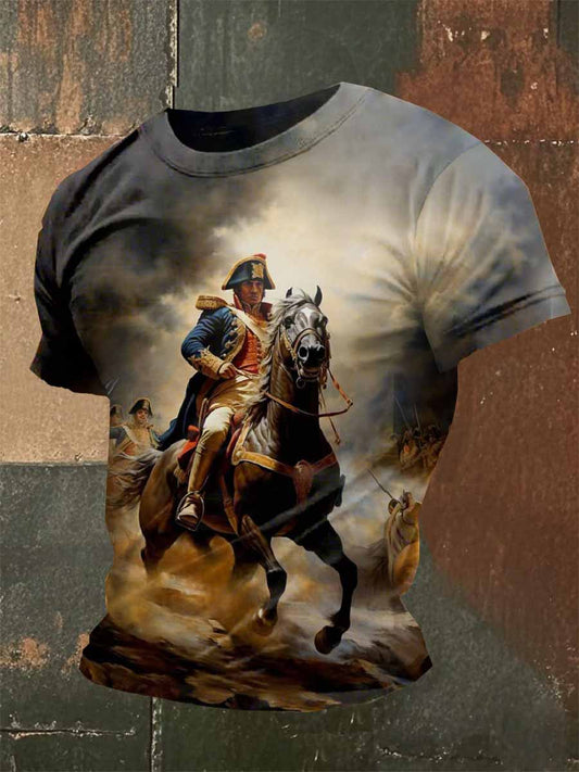 Homme Vintage French Napoleon T-Shirt