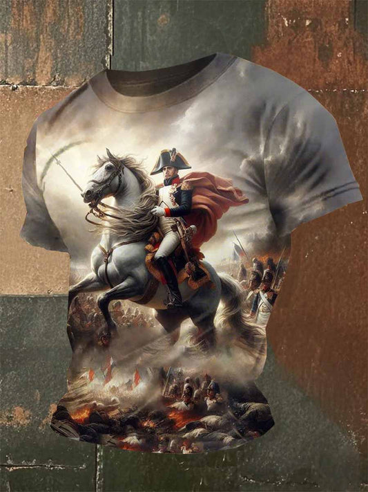 Homme Vintage French Napoleon T-Shirt