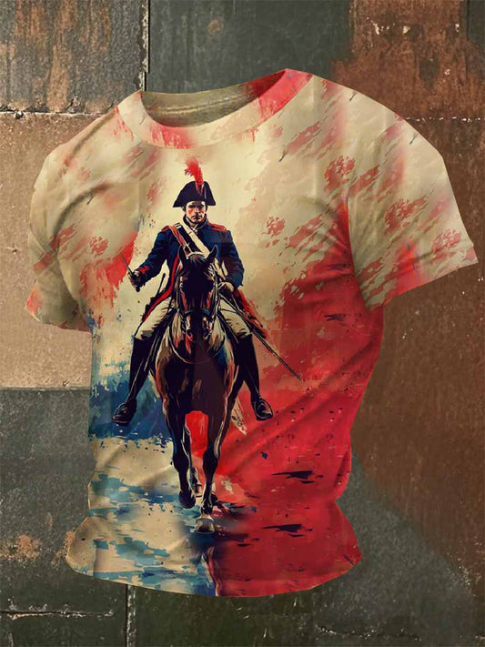 Homme Vintage French Napoleon T-Shirt