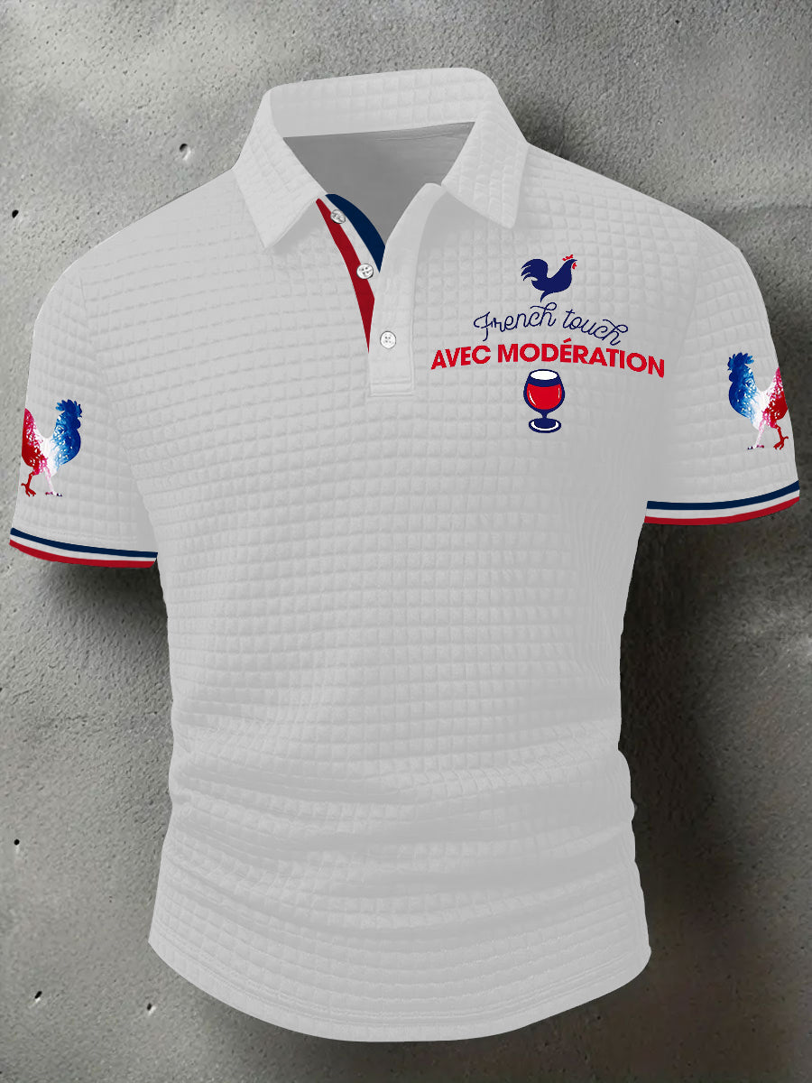 Men's French touch Short Sleeve Shirt