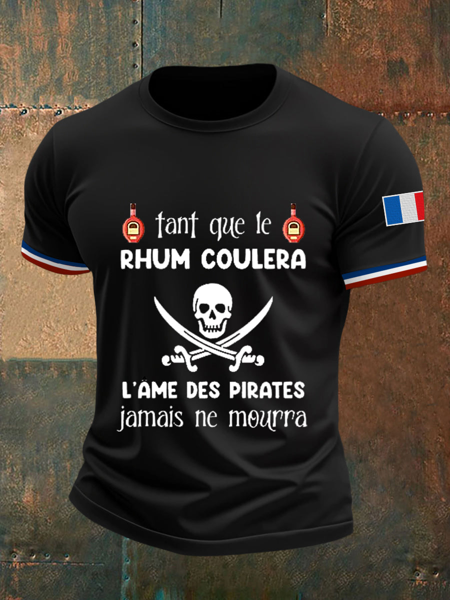 Men's Tant Que Le Rhum Coulera Short Sleeves T-shirt