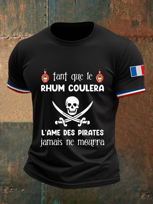 Men's Tant Que Le Rhum Coulera Short Sleeves T-shirt
