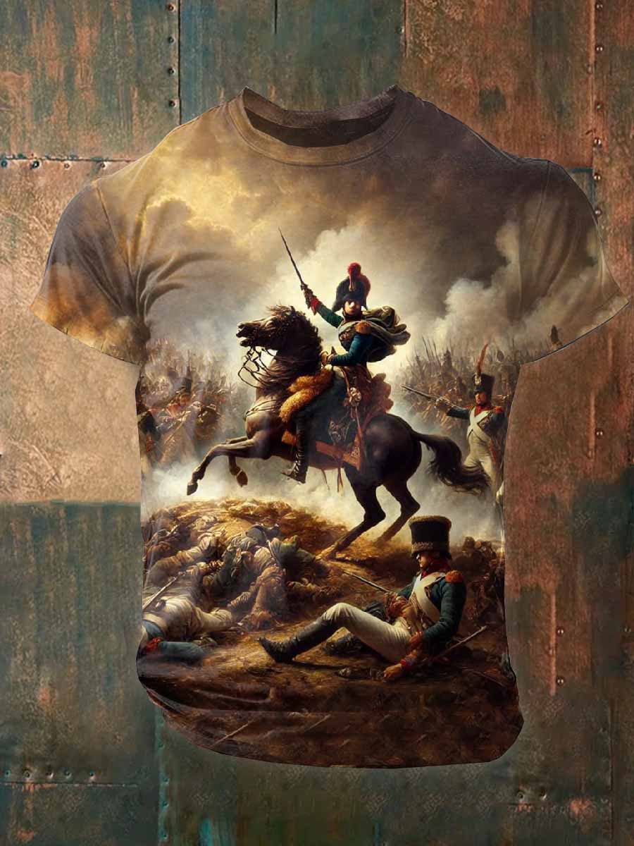 Homme Vintage French Napoleon T-Shirt