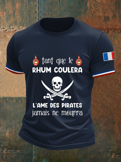 Men's Tant Que Le Rhum Coulera Short Sleeves T-shirt
