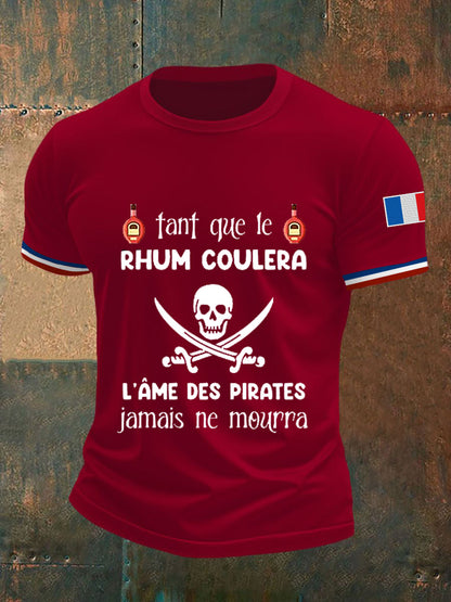 Men's Tant Que Le Rhum Coulera Short Sleeves T-shirt