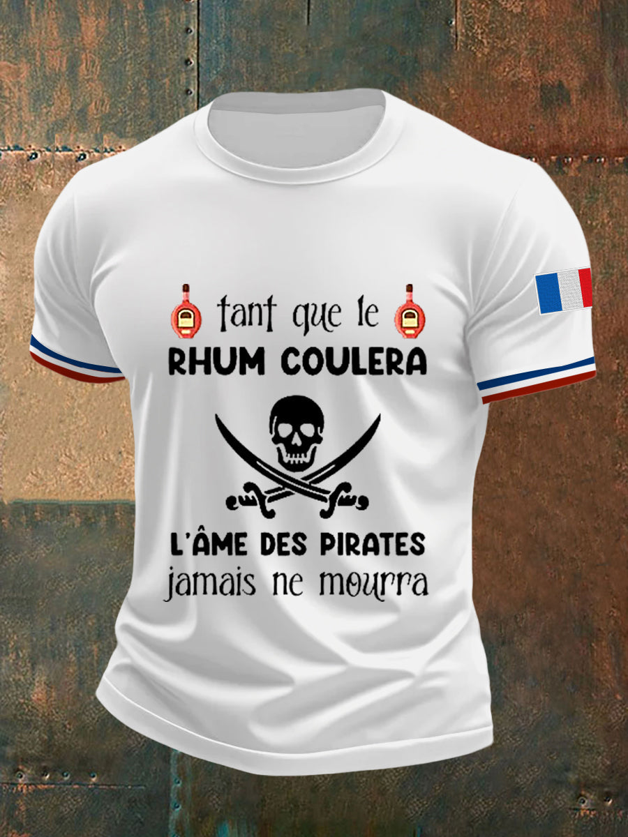 Men's Tant Que Le Rhum Coulera Short Sleeves T-shirt