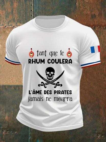 Men's Tant Que Le Rhum Coulera Short Sleeves T-shirt