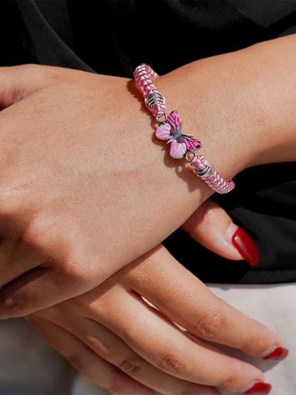 Women's breast cancer bracelet