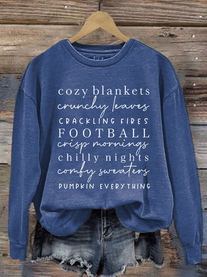 Women's Cozy Blankets Sweatshirt