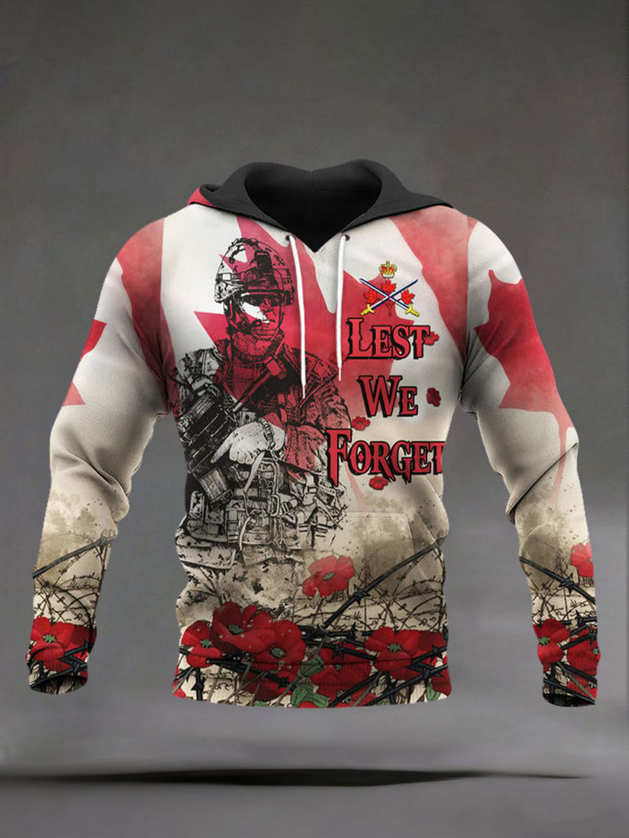Men's CANADA Printed Casual Sweatshirt
