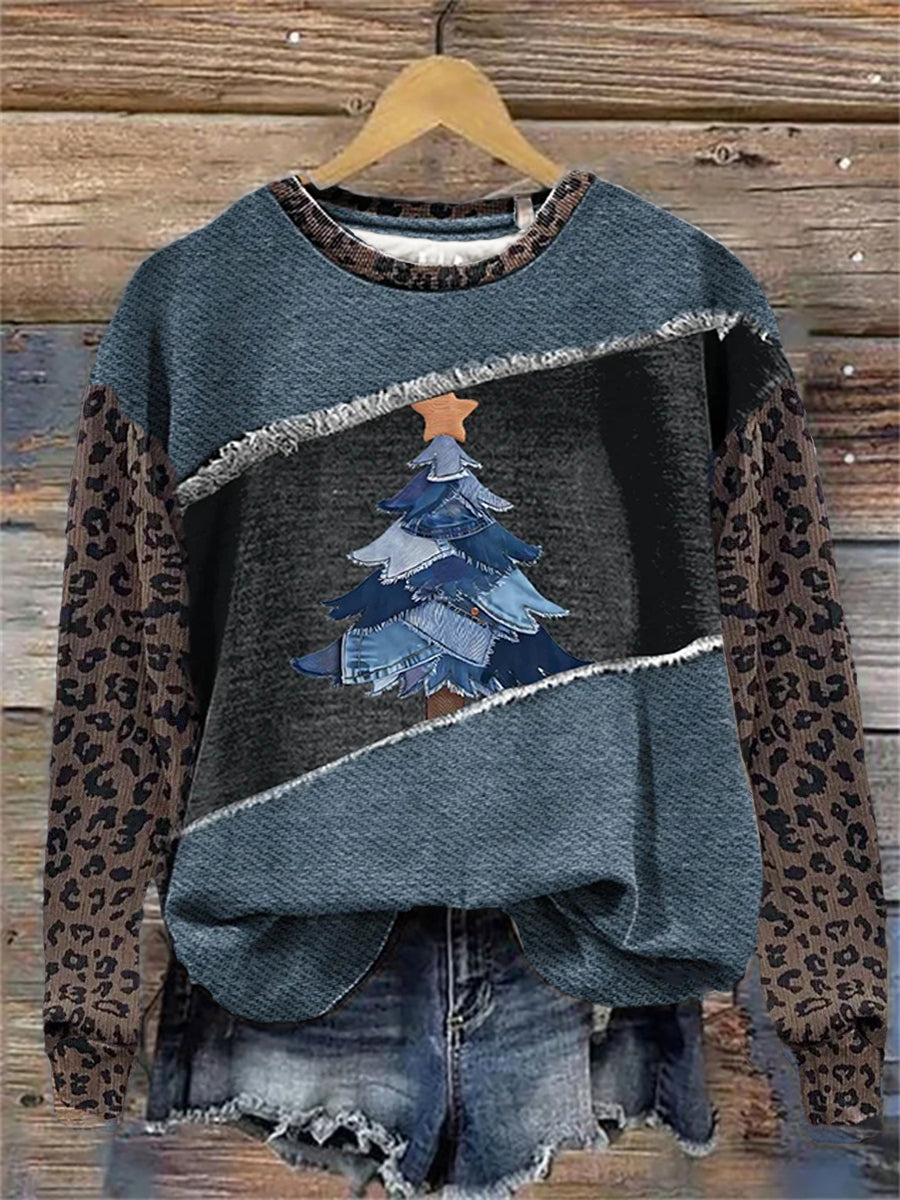 Women's Christmas Art Sweatshirt