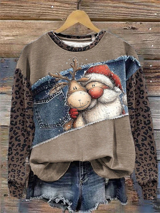 Women's Christmas Art Sweatshirt