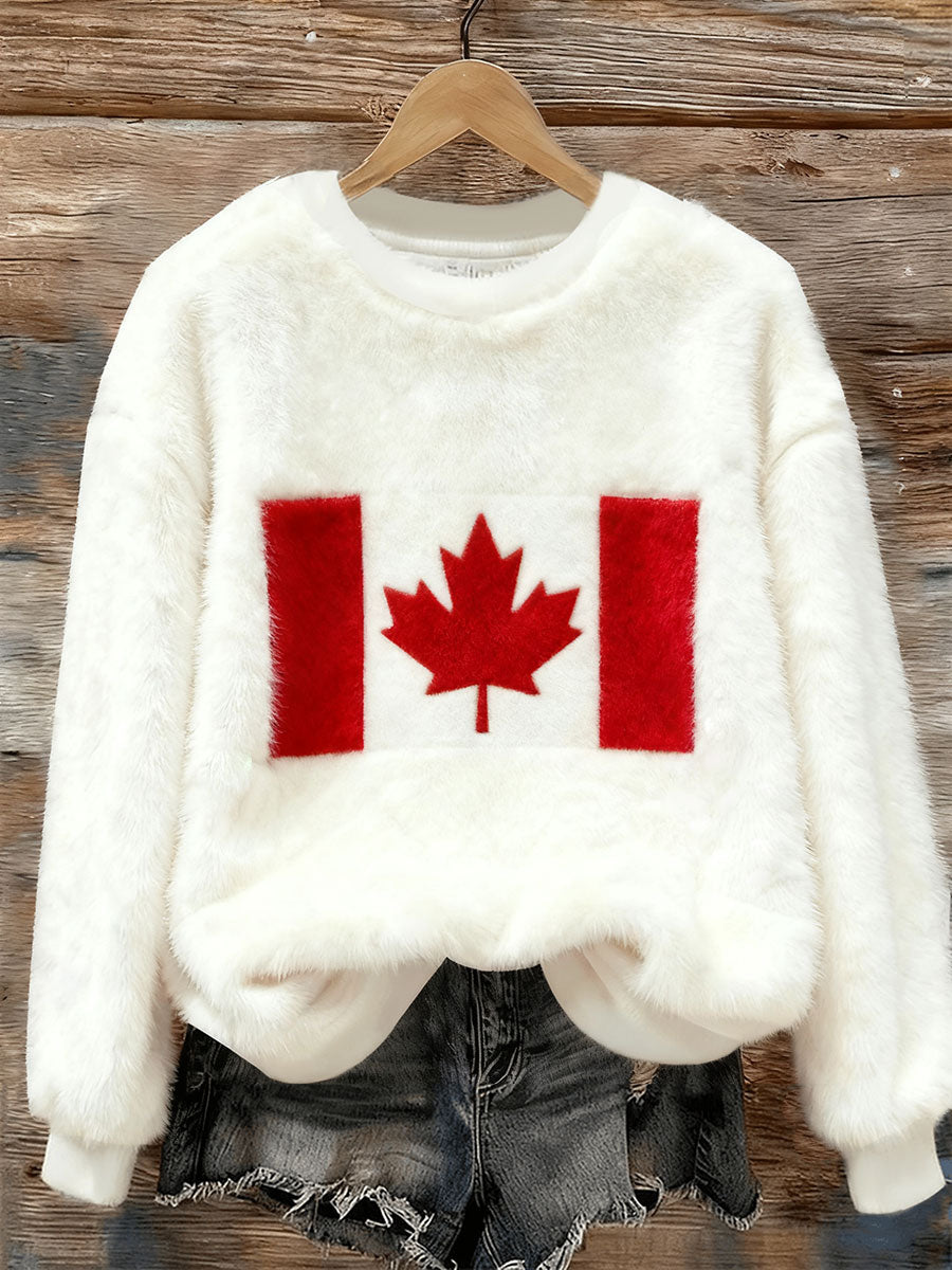 Women's CANADA Printed Casual Top