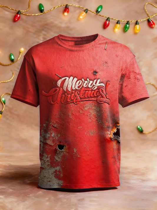 Men's Christmas Casual Short-Sleeved T-Shirt