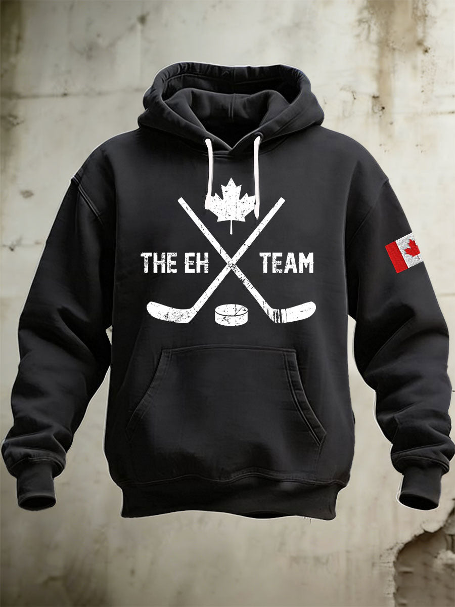 Men's Canada Hockey Casual Hoodie