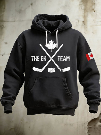 Men's Canada Hockey Casual Hoodie