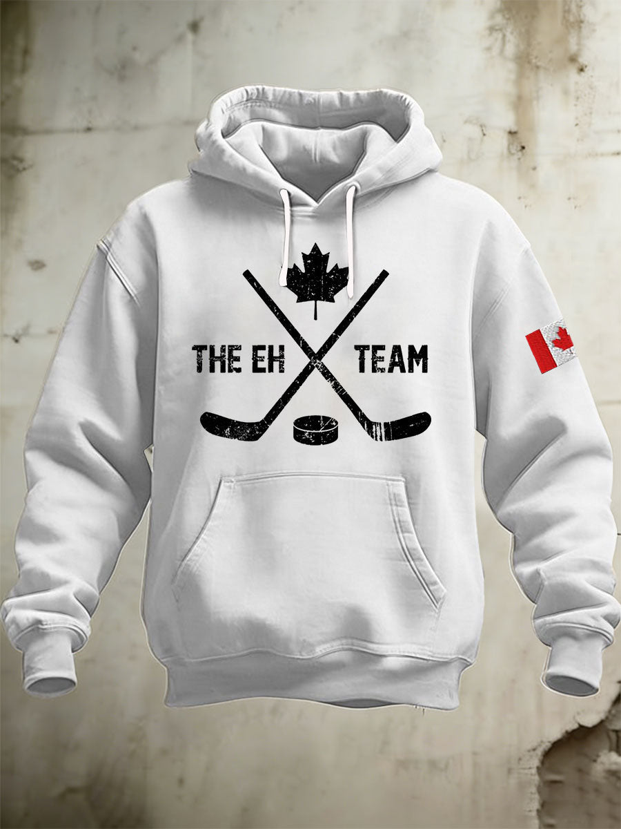 Men's Canada Hockey Casual Hoodie