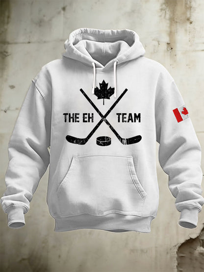 Men's Canada Hockey Casual Hoodie