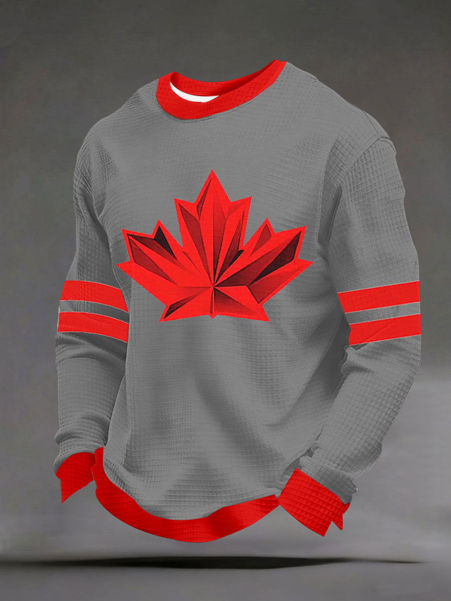 Men's Canada 2026 Printed Casual Sweatshirt