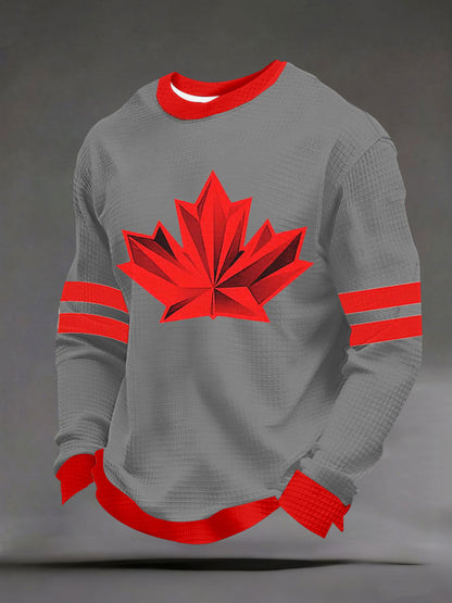 Men's Canada 2026 Printed Casual Sweatshirt