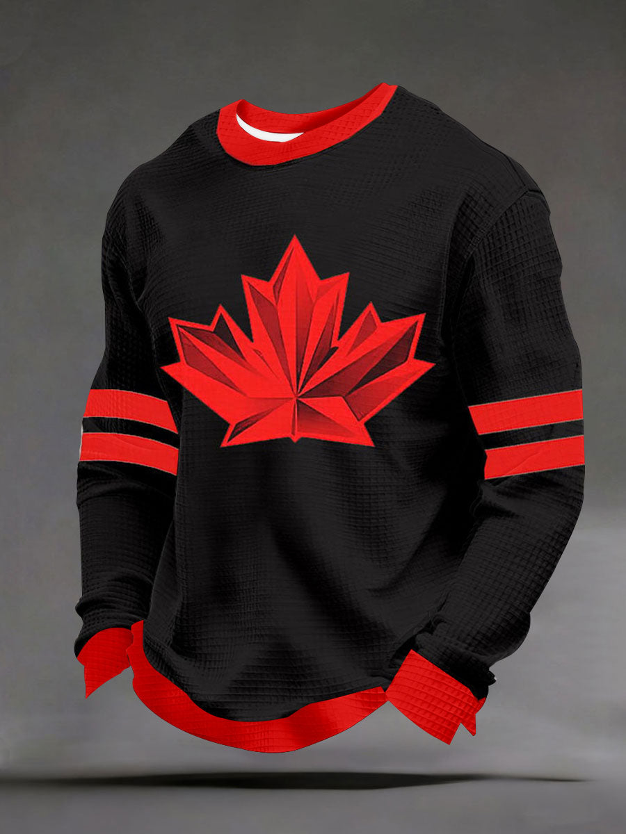 Men's Canada 2026 Printed Casual Sweatshirt