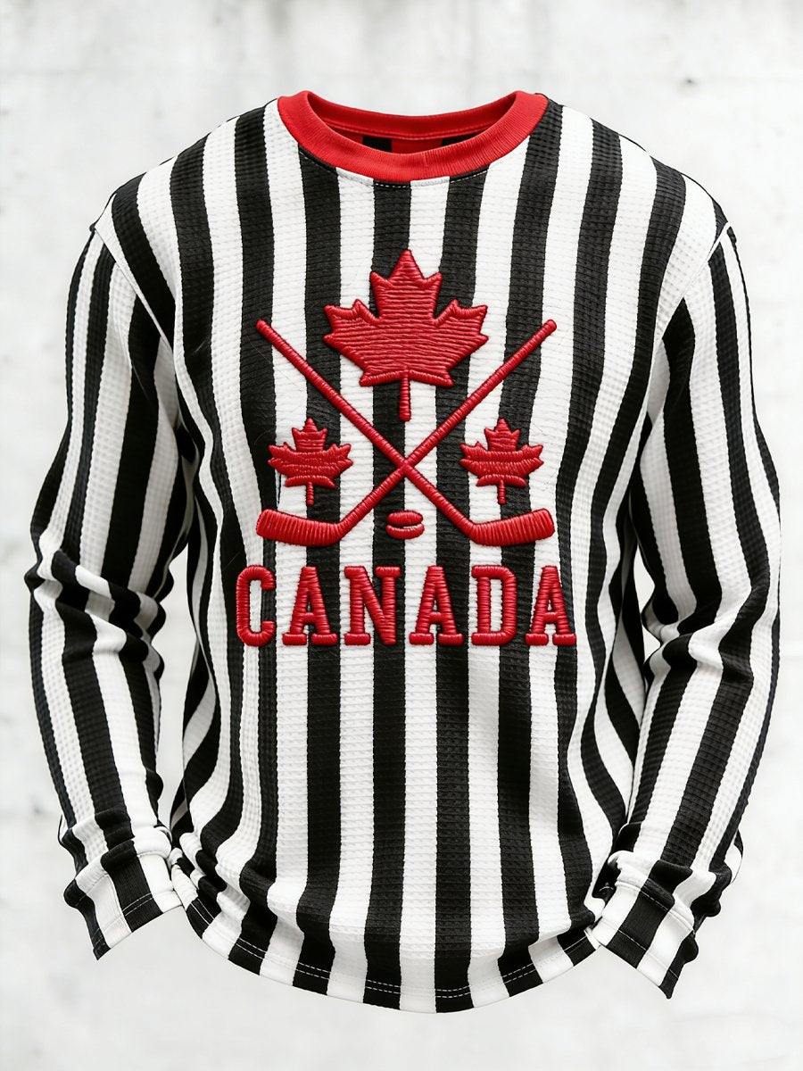 Men's Vintage Canadian Hockey T-shirt