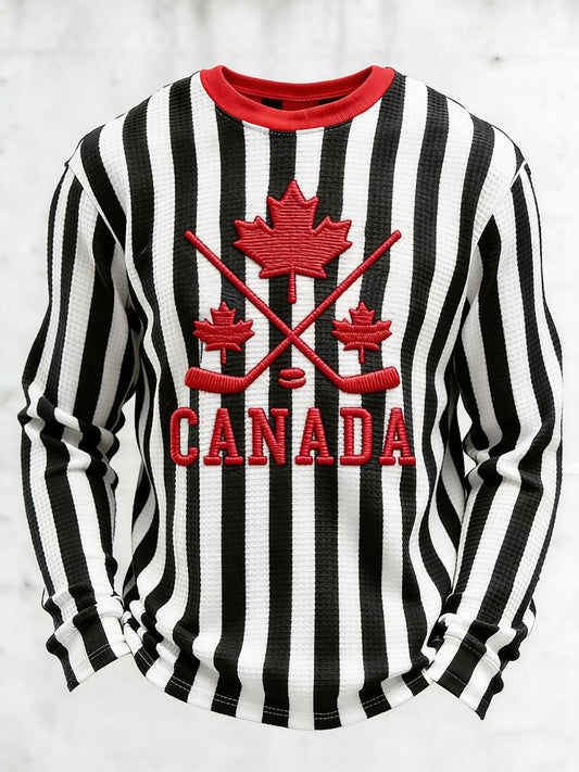 Men's Vintage Canadian Hockey T-shirt