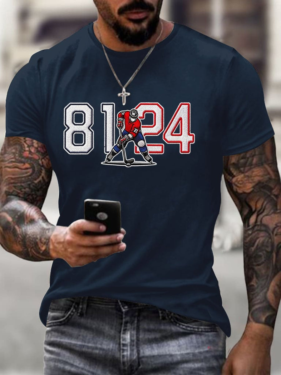 Men's Hockey Romance T-Shirt