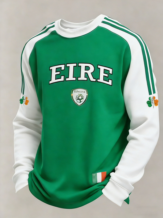 Men's Eire Printed Crewneck Sweatshirt