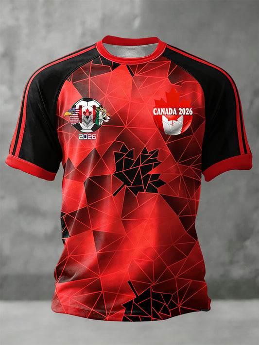 Retro Canada 2026 Soccer Championship Casual Jersey