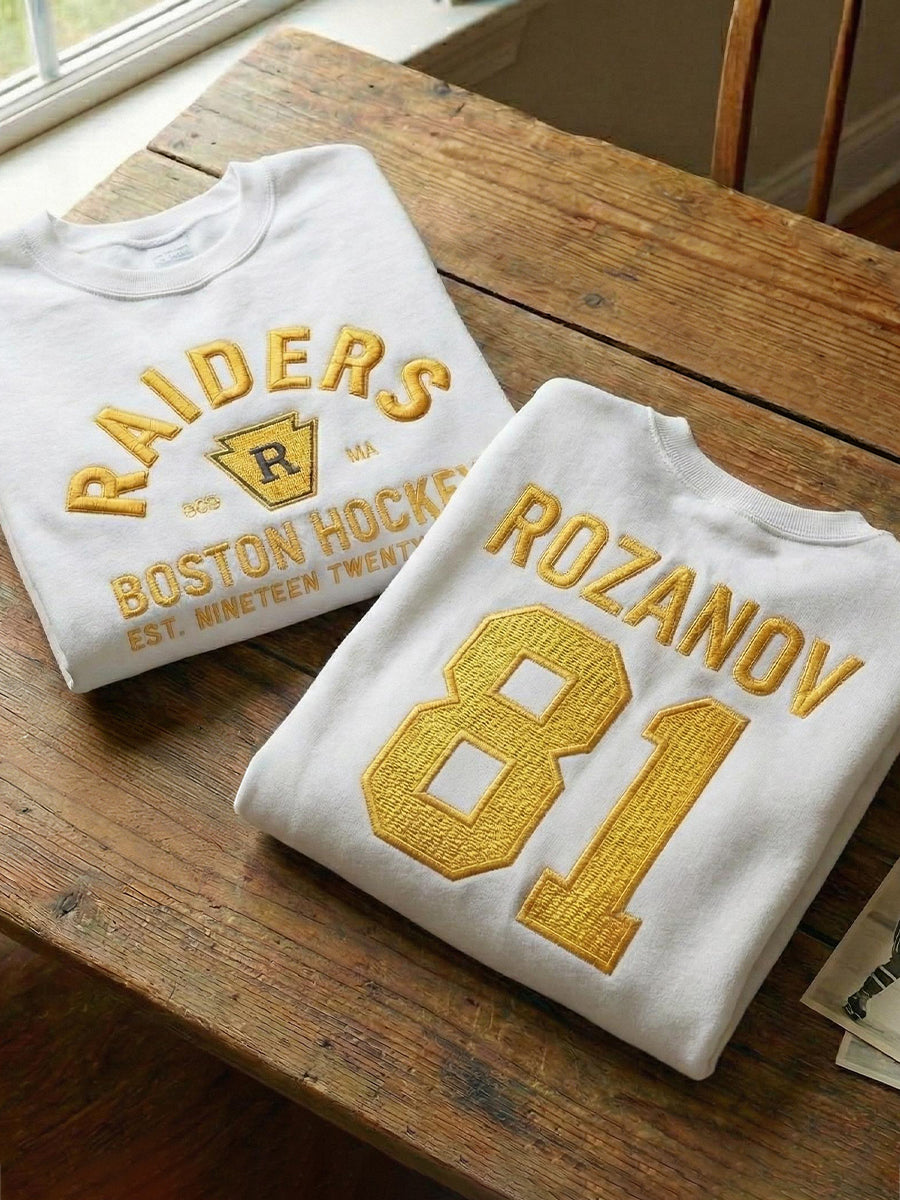 Women's Hockey Romantic Print Sweatshirt