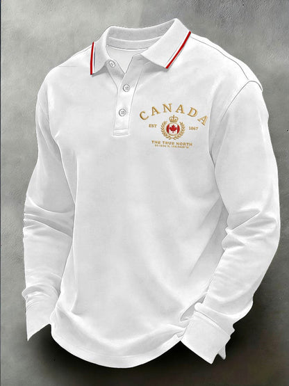 Men's CANADA Printed Casual Top