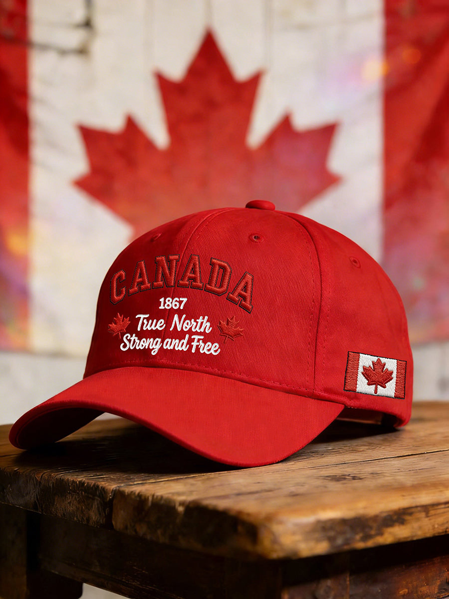 CANADA Printed Casual Unisex Cap