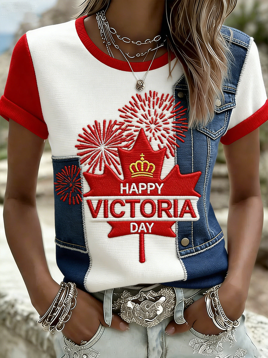 Women's Victoria Day Print T-Shirt