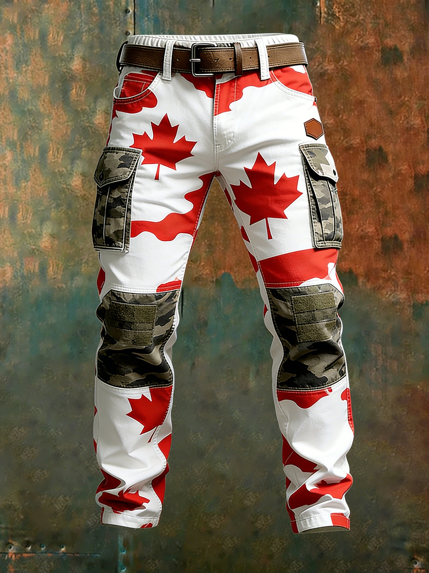 Men's Camouflage Print Cargo Pants