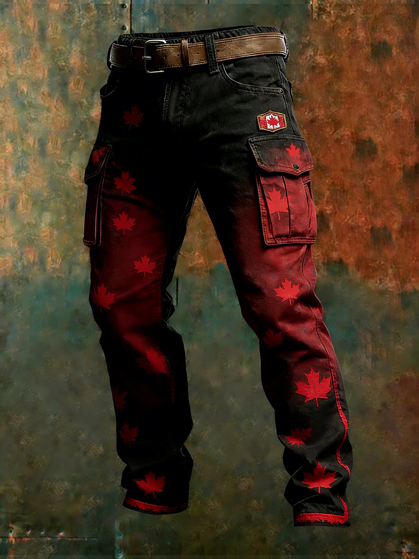 Men's Camouflage Print Cargo Pants