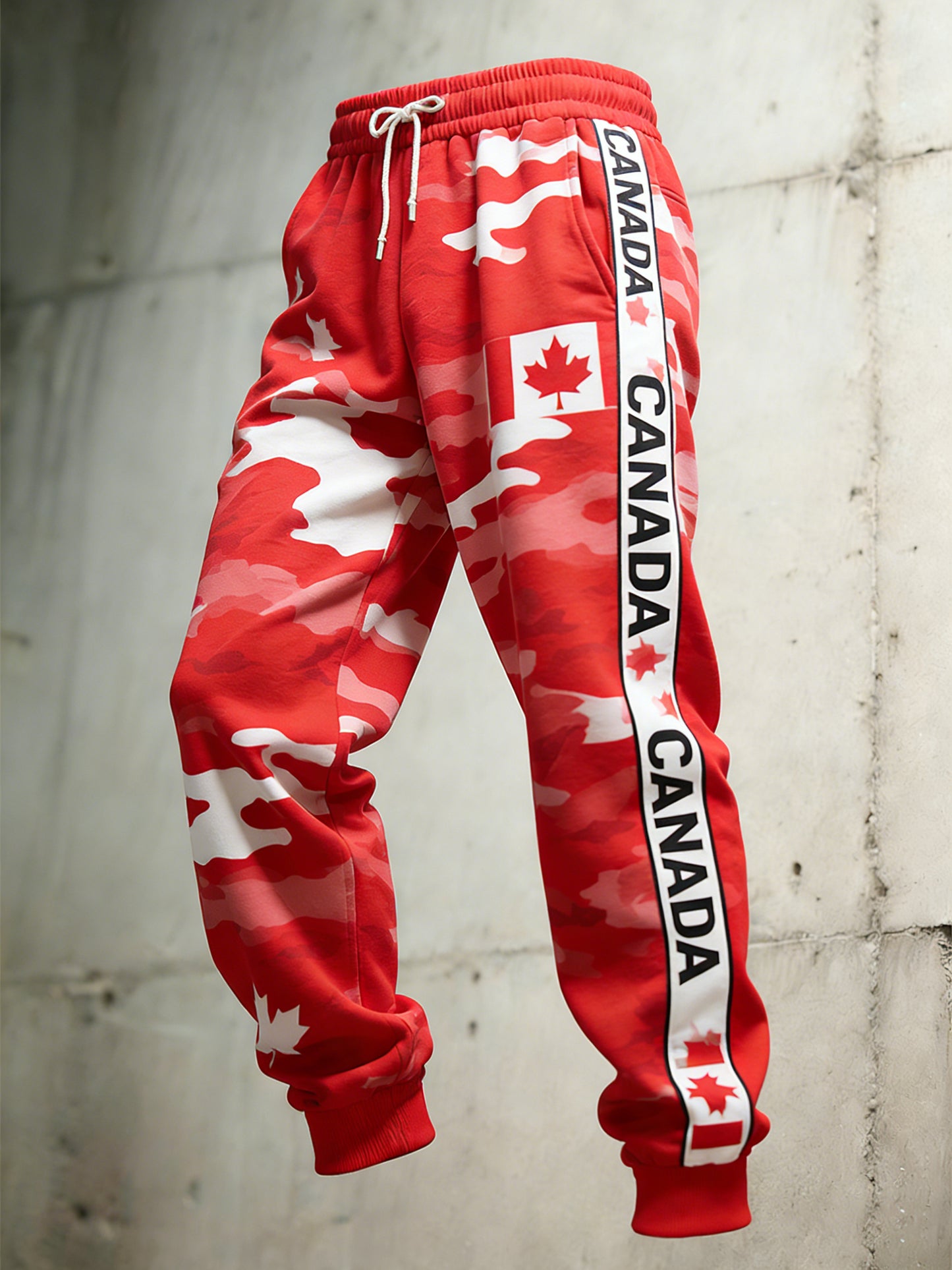 Men's Outdoor Printed Casual Trousers