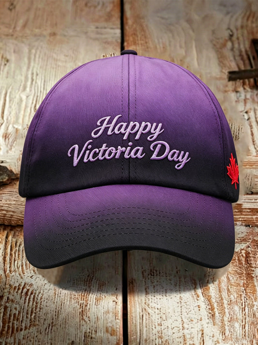 Unisex Canadian Victoria Day Commemorative Art Print Hat