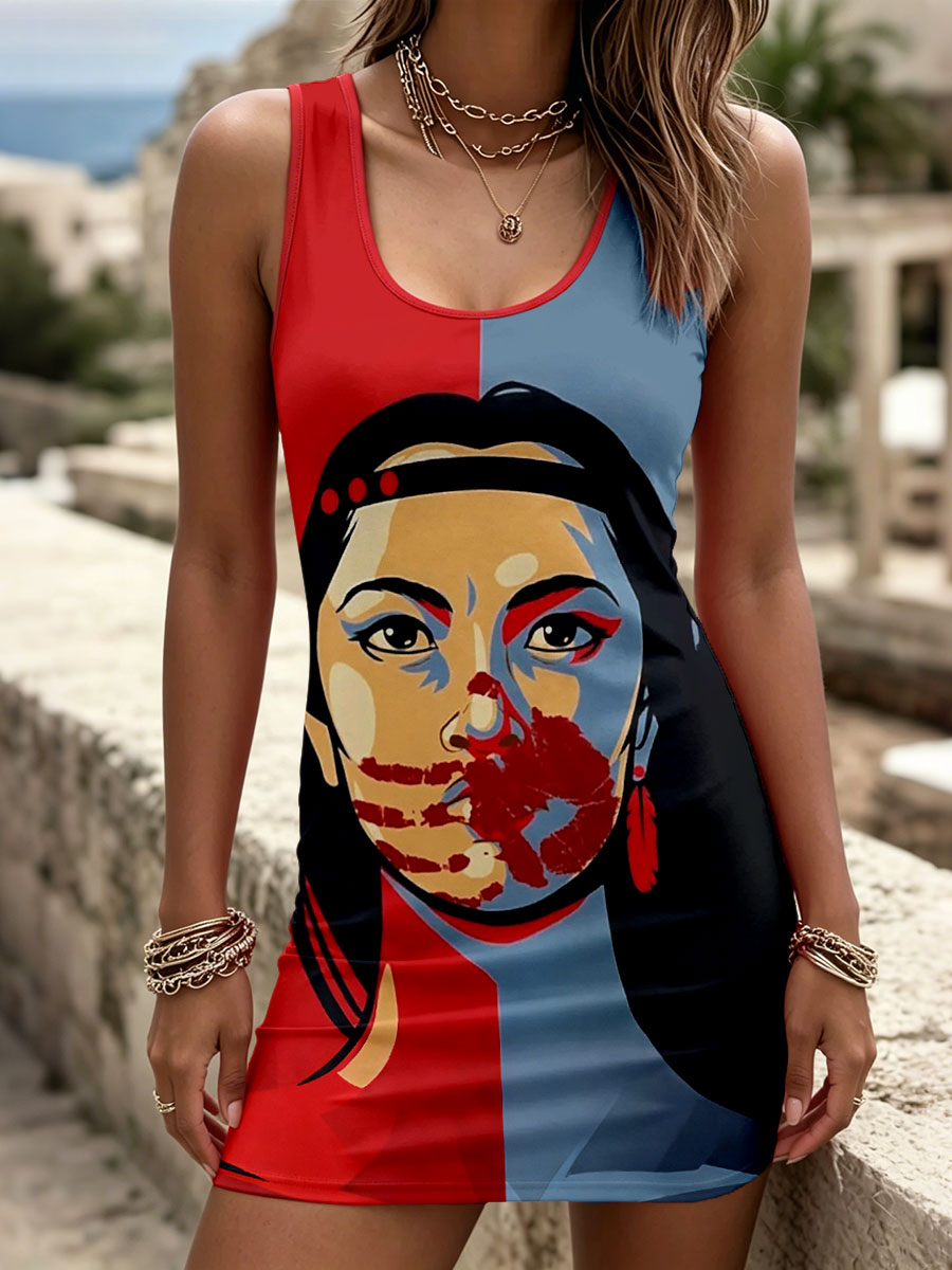 Women's MMIW Red Dress