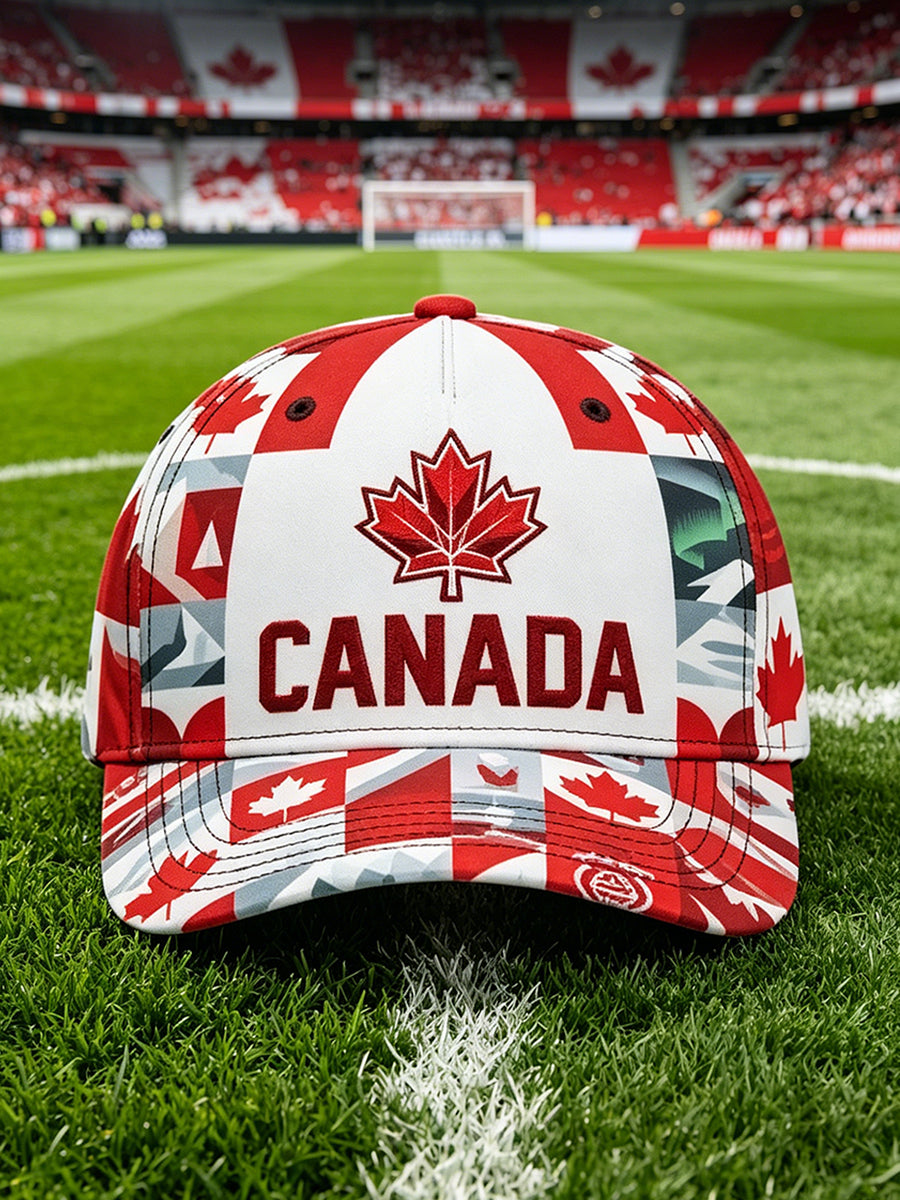 Unisex Canada soccer Print Hat