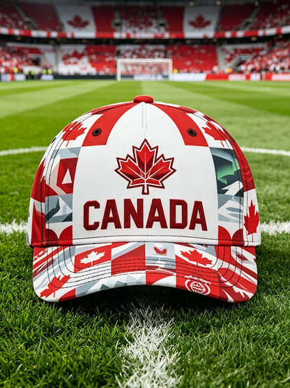 Unisex Canada soccer Print Hat