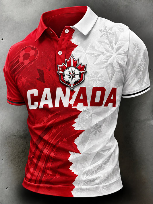 Men's Canada Football Short Sleeve T-Shirt