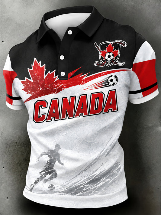 Men's Canada Football Short Sleeve T-Shirt