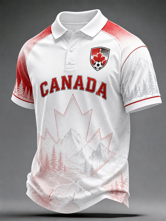 Men's Canada Football Short Sleeve T-Shirt