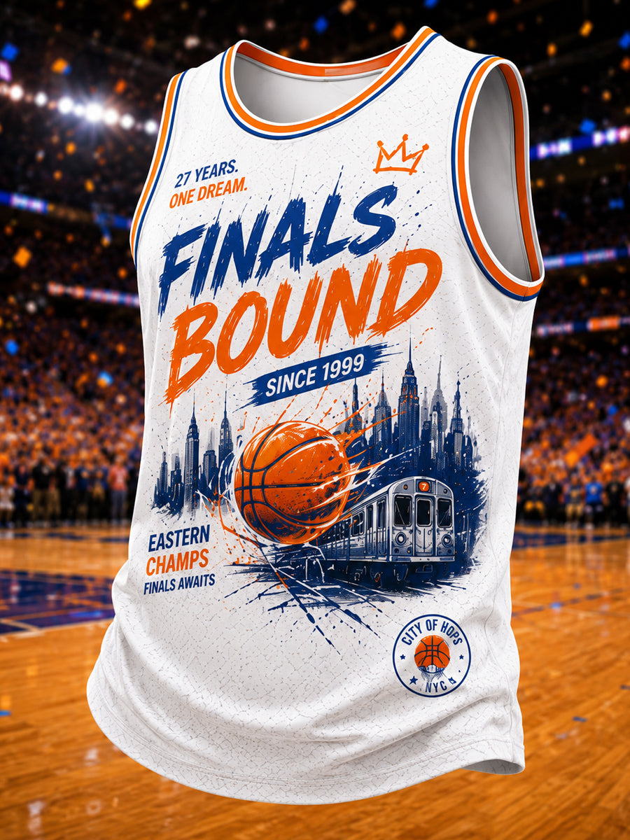 Men's Gift For Basketball Fans Print Casual Vest
