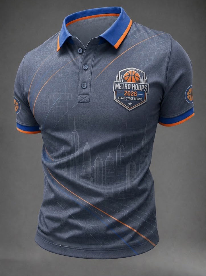 Men's New York Basketball Printed Shirt