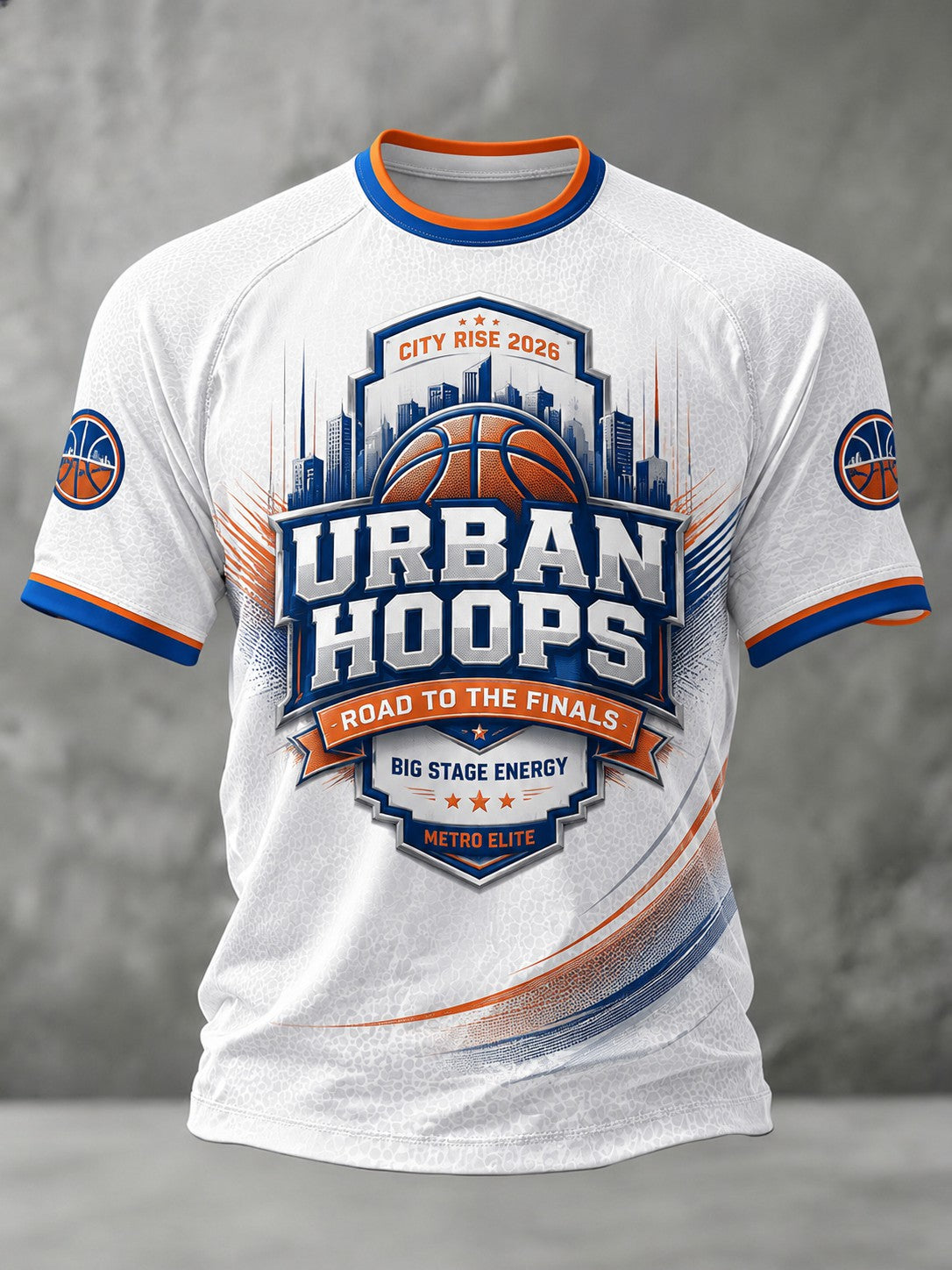 Men's New York Basketball Printed T-shirt