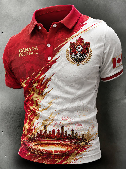Men's Canada Football Short Sleeve T-Shirt