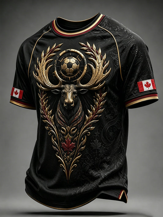Men's Canada Football Short Sleeve T-Shirt